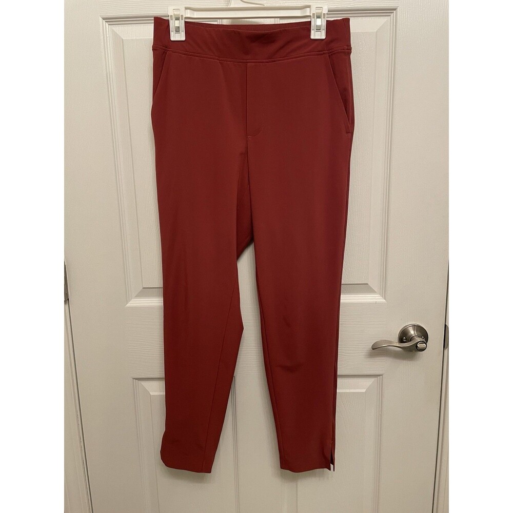 Athleta Size 4 Brooklyn Mid Rise Legacy Ankle Pant Canyon Red - Picture 2 of 7